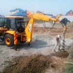 Фото №6 Услуги Экскаватора погрузчика