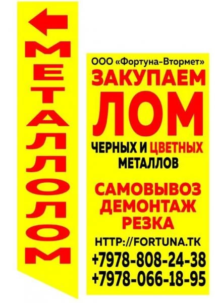Фото ПРИЁМ ЧЁРНОГО И ЦВЕТНОГО ЛОМА !!!