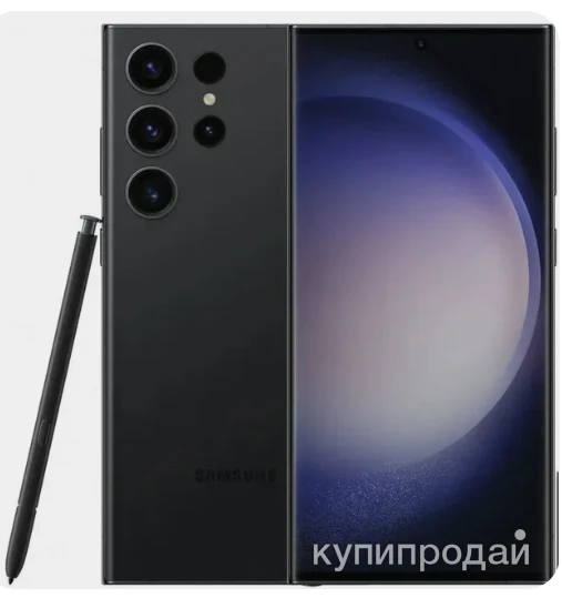 Фото Смартфон Samsung Galaxy S23 Ultra 8/256 ГБ, черный новинка
