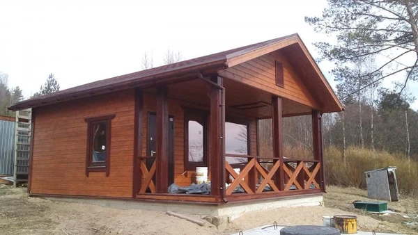 Фото Каркасные дома бани постройки