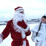 Новогодние поздравления Деда Мороза и Снегурочки