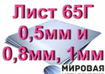 фото Лист сталь 65Г 0,5мм, холоднокатаный лист ст.65Г от 0.5мм до