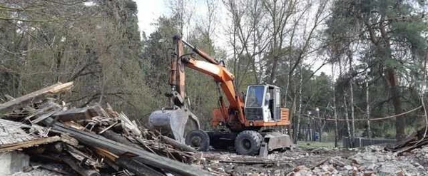 Фото Услуги полноповоротного экскаватора