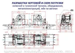 фото Чертежи и схемы погрузки на платформе в полувагоне и крытом