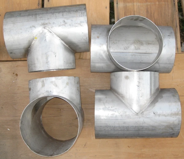 Фото Тройники нержавеющие​ 273 х 3