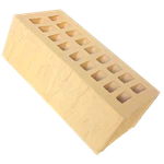 Кирпич керамический 1.4НФ Жёлтый Cortex