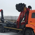 Фото №5 Аренда ломовоза самосвального манипулятора 