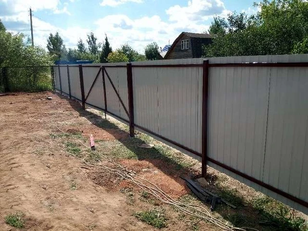 Фото Установка и покраска заборов в Павлово