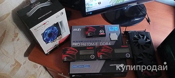 Фото Топовый мощный игровой ПК Core I5-12400 (не F)/ PCI-E_5.0