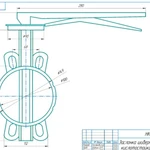 Фото №5 Цена производителя - Шиберная заслонка АФНИ.305365.006 шиберная задвижка ОФСП.305365.006 100 мм АСК ШЗ-100.00 СИН агрегат ЦА-320