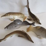 Фото №9 Рыбы фарфоровые статуэтки новые