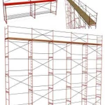 Леса строительные рамные лрсп 40-60
