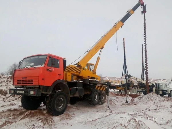 Фото Аренда ямобура (сваи, опоры и др) в Нижнем Новгороде