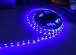 фото Открытая светодиодная лента SMD 5050 60LED/m IP33 24V Blue