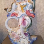 фото Фарфоровая статуэтка 40 см старый Китай