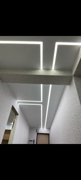 Фото Натяжные потолки. Укладка плитки и ламината. Отдел