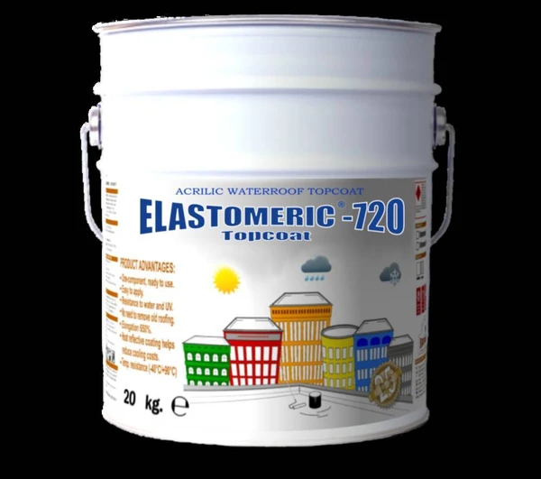 Фото Elastomeric - 720 Topcoat жидкая резина для кровли