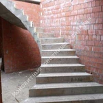 Монолитная бетонная лестница любой формы