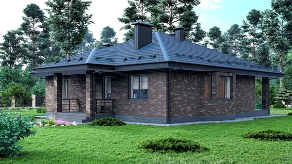 Фото Возведение одноэтажного жилого дома площадью 140 кв.м. в Орле — доступно ипотечное финансирование строительства