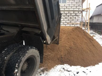 Фото Песок с доставкой в Гатчину