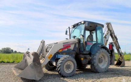 Фото Услуги Экскаватора-Погрузчика Terex