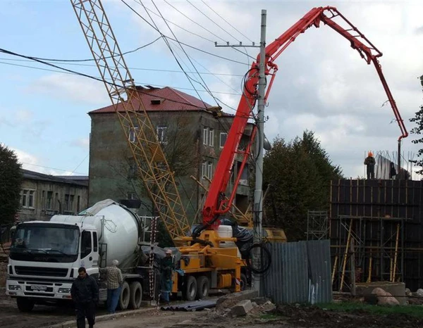 Фото Услуги автобетононасоса