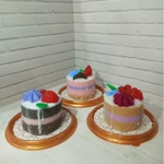 Фото №2 Мыло ручной работы "пирожное"