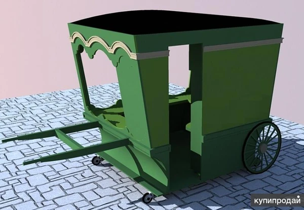 Фото Ларьки. киоски и павильоны в виде кареты.