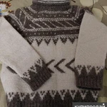 Фото №2 Джемпер из 100% шерсти , на девушку подростка , размер 38 - 40 , б.у., цена 800.