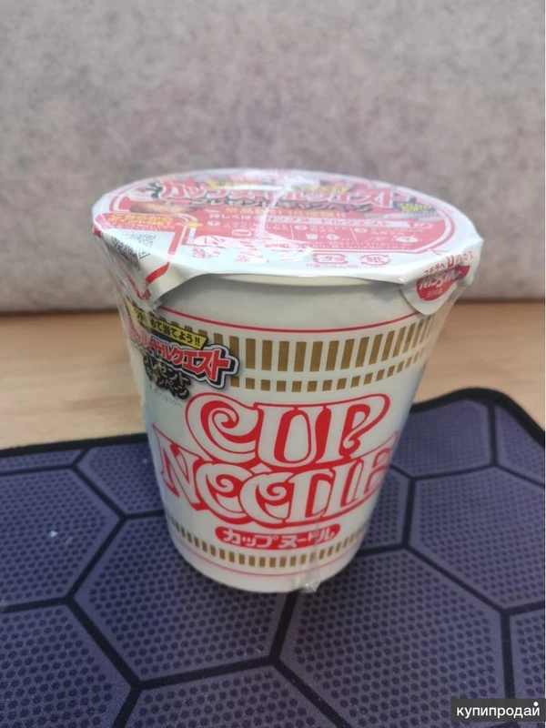 Фото Суп-лапша NISSIN Cup Noodles с креветкой и соевым соусом