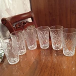 фото Хрустальные стопки. Ссср.