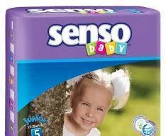 Фото Подгузники д-детей SENSO BABY Ecoline D5 с крем.-бальзам