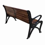 Фото №2 Скамья парковая «РОСА» (1,5м (84 кг.))