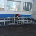 Фото №2 Пожарная вертикальные металлическая лестница в Красноярске