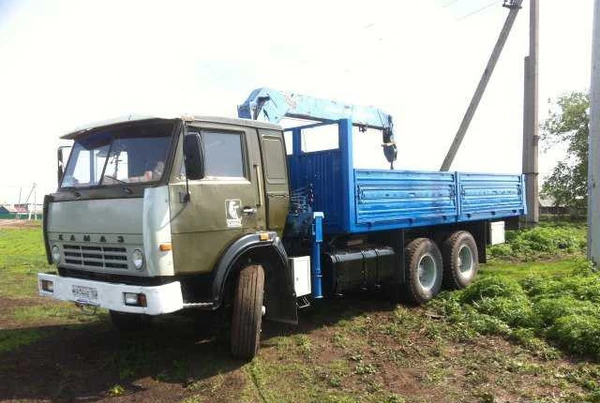 Фото Услуги кран Манипулятор камаз 10Т. Стрела 10м