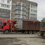 Фото №2 Перевозка гаражей, воровайка, автокран, автовышка