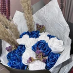 Фото №3 Розы светящиеся атласные