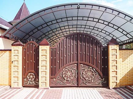 Фото Навесы, ворота, оконные решетки на заказ