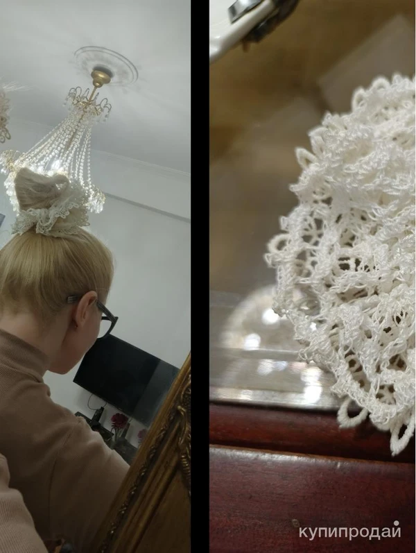 Фото Резинка для волос "Кружево" Billioncrochet ручная работа