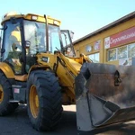 Экскаватор-погрузчик JCB 4CX ямобур 350мм, сваи