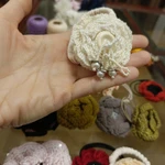 Фото №7 Резинка для волос "Цветок" Billioncrochet ручная работа