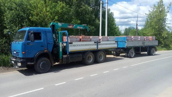 Фото Перевозка грузов манипулятором в городе Домодедово