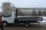 фото Бортовая платформа газ-3302 газель с кму hiab