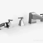 фото Devon&Devon TIME Смеситель на борт ванны 2TIME254CR, хром глянец