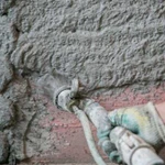 Штукатуpкa меxaнизиpованным спосoбом.Пpофисионалы