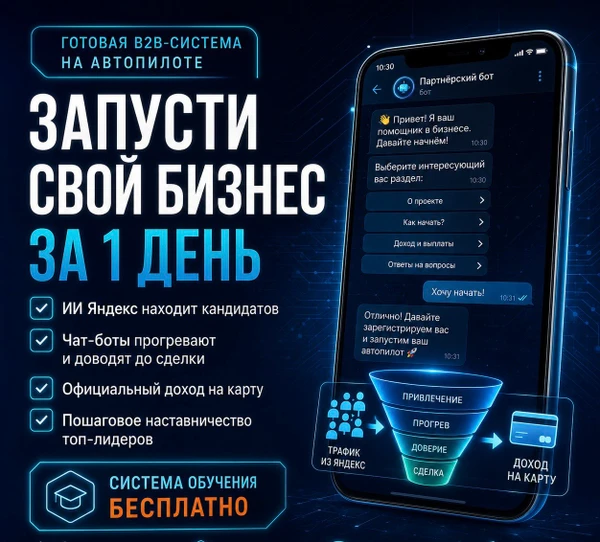 Фото Готовая онлайн-франшиза / Бизнес на автопилоте