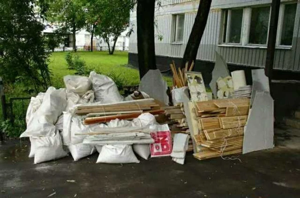 Фото Вывоз строительного мусора