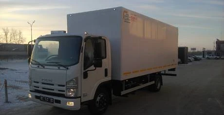 Фото ISUZU ELF 9.5 изотермический фургон