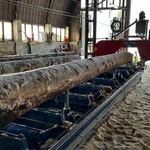 фото Ленточная пилорама МВ(MG)-6500М АПГ Дзержинка с гидрофицированной дорогой