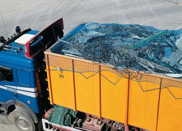 Фото Сетка, полог, тент для накрывания мусорных контейнеров